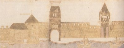 Rostock, Fischertor by Vicke Schorler